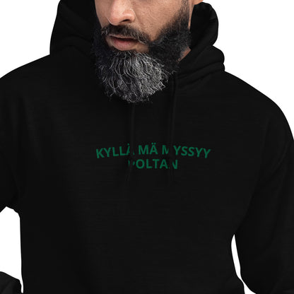 Kyllä Mä Embroidered